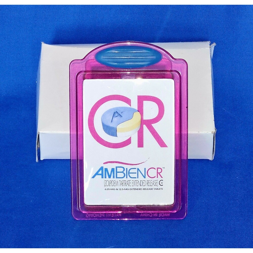 Ambien CR Drug Rep Pharmaceutical Jumbo Magnetic Clip NEW Promo Swag Collectible